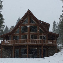 Log home on the Lake - Complete!