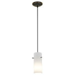 Access Lighting - Cylinder LED Cord Pendant, Oil Rubbed Bronze, Opal - Access Lighting is a contemporary lighting brand in the home-furnishings marketplace.  Access brings modern designs paired with cutting-edge technology. We curate the latest designs and trends worldwide, making contemporary lighting accessible to those with a passion for modern lighting.