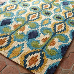 "Leanne" Ikat Rug - Rugs