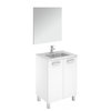 WS Bath Collections Logic 60 Pack 1 Logic Vanities 24" - Glossy White