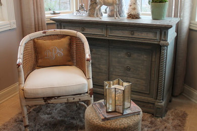 Living room - transitional living room idea in Other