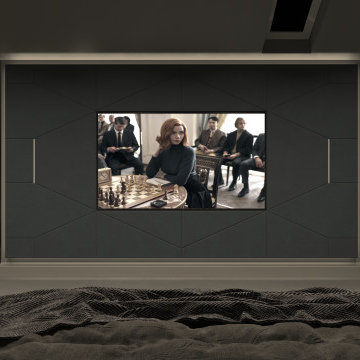 Bedroom TV/Media Wall Design - 3D Digital Render