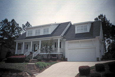 Example of a classic exterior home design in Raleigh