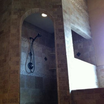 arch entry shower