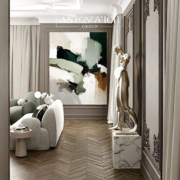 Creating Dream Sanctuaries: Antonovich Group's Luxury Bedroom Interior Design Ex