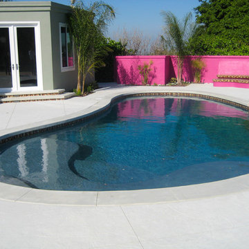 Contemporary Landscaping | Freeform Pool