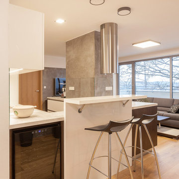 Contemporary interior with Hanák furniture