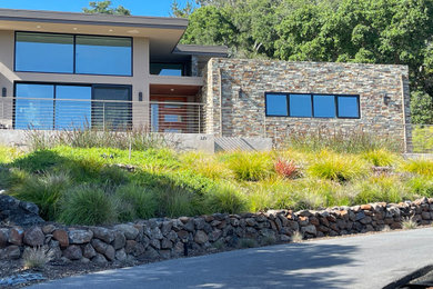 Inspiration for a huge contemporary landscaping in Other.