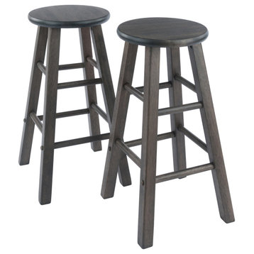 Element Counter Stools, 2-Piece Set, Oyster Gray