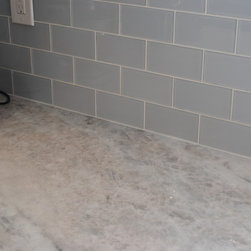 Airy White Inset Kitchen - Tile