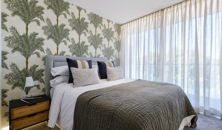 11 papeles pintados con motivos vegetales para el dormitorio