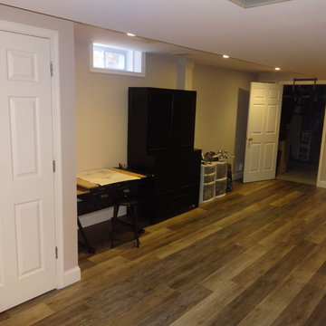 Plenty of room for working out, art projects, and more