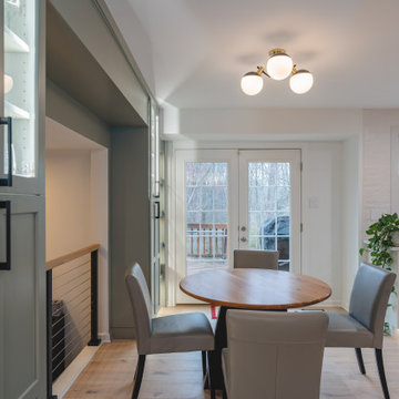 Sleek Elegance: Slim Shaker Cabinet Kitchen Renovation