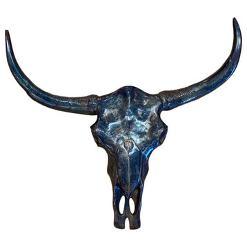 Bronze Cow Skull