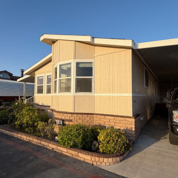 Exterior Painting – Mobile Home, Fountain Valley