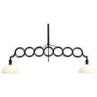 Zuo Modern Jade Ceiling Lamp, Antique Black Gold
