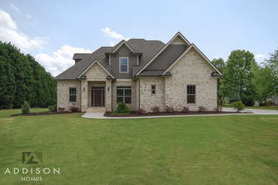 Example of a classic exterior home design in Other