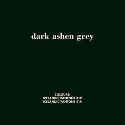 Grey Colours in the Work of William Morris (dark ashen grey) by Birgir Andresson - Artwork