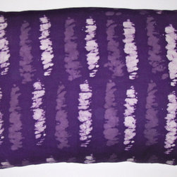 Cotton batik pillow cover using fabric from Ghana West Africa - Decorative Pillows