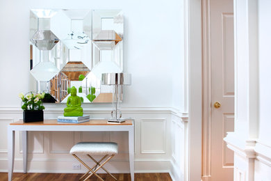 Inspiration for a contemporary entryway remodel in Miami