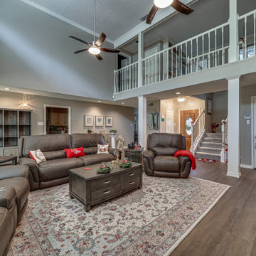 Tranquil Family Room and Master Remodel