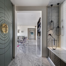 Pune Houzz: Marble and Monochrome Define This Home