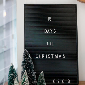 Black-and-White Boho Holiday Style for Your Entry