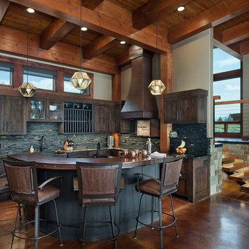 Modern Timber Frame Lake Home - Georgetown Lake Residence