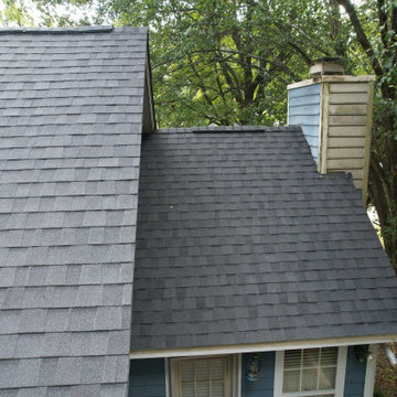 CertainTeed shingles in Moire Black