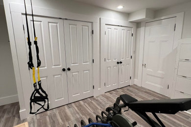 Home gym - home gym idea in Seattle