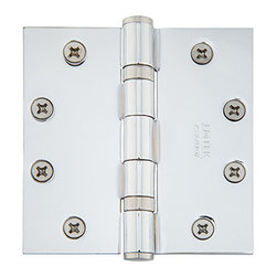 Emtek 4 1/2" x 4 1/2" with Square Corners Heavy Duty Ball Bearing - Products