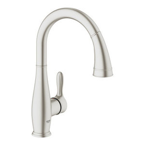 Grohe K7 Single Handle Kitchen Faucet Supersteel Infinity