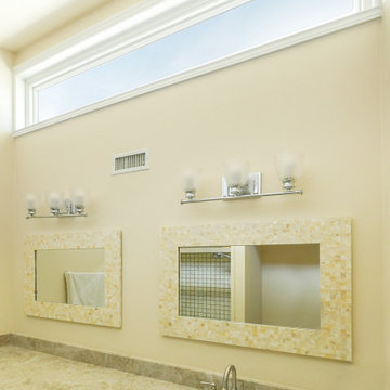 Long and Narrow Window in Interesting Bathroom - Renewal by Andersen San Francis