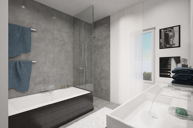 Example of a bathroom design in Miami