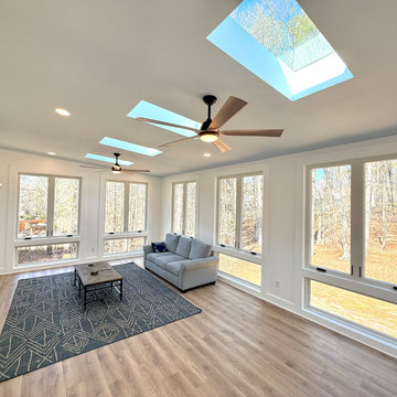 2-Tier Home Addition & PVC Decks in Fayetteville, GA