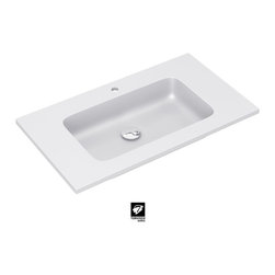 Encimeras de cristalplant MODELO DUBAI 80 CM - Vanity Tops And Side Splashes