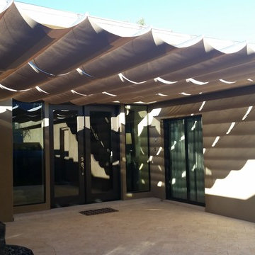 Courtyard Shade Camelback Mountain