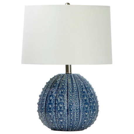 Coastal Living Sanibel Ceramic Table Lamp, Blue