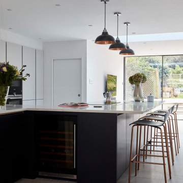 A wraparound kitchen extension in Lewisham