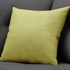 18"x18" Patterned Pillow, Lime Green, Single Pillow