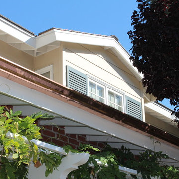 Seamless Copper Rain Gutters in Los Angeles