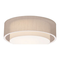 AFX Lighting Sanibel 23" LED Ceiling, White/Jute