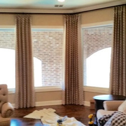 Custom Designed Draperies - Window Treatments