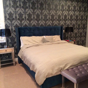 Wall finishes - Raised Stencil Pattern