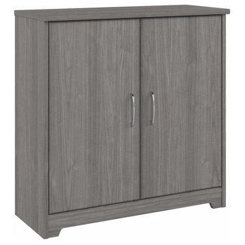 Bush Furniture Cabot Small Storage Cabinet with Doors, Modern Gray