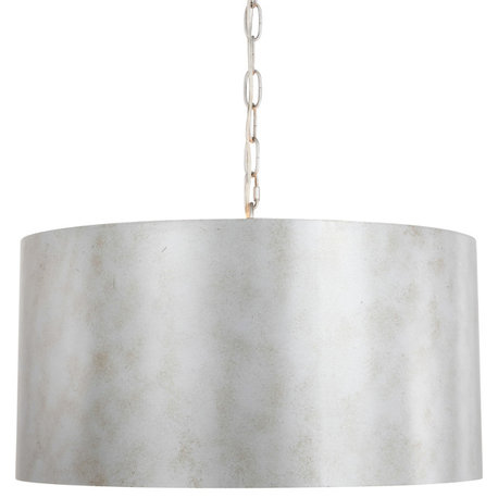 Elegant Lighting LD6015D20 Miro 3 Light 20" Pendant - Vintage Silver