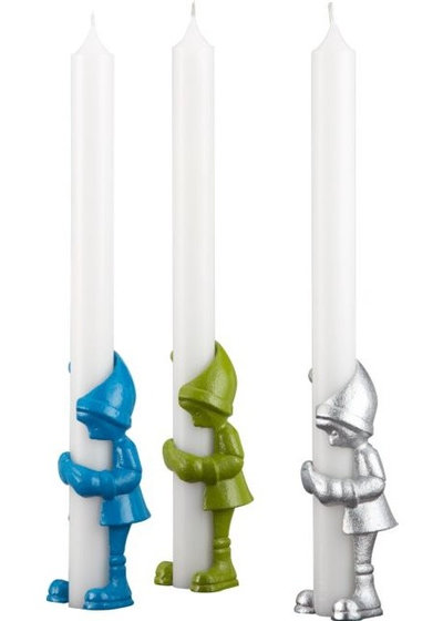 Eclectic Candleholders by CB2