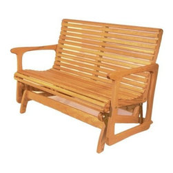 White Oak Glider - Outdoor Gliders