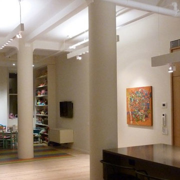 Linoleum Area Rug, NYC Loft