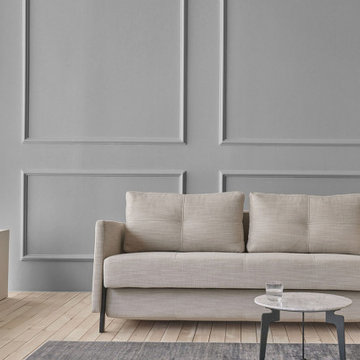 Stretch queen size sofa bed